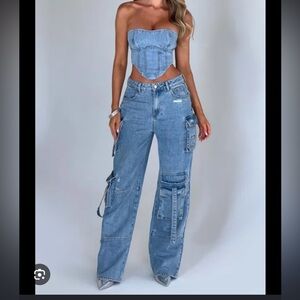 Babyboo Fashion Brooklyn Cargo Jeans